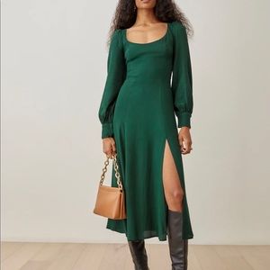 Reformation - Alessi Dress in Evergreen